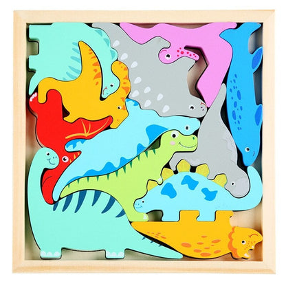 Woods™ - Which shapes fit in the board? - Shape Puzzle (2+1 FREE)