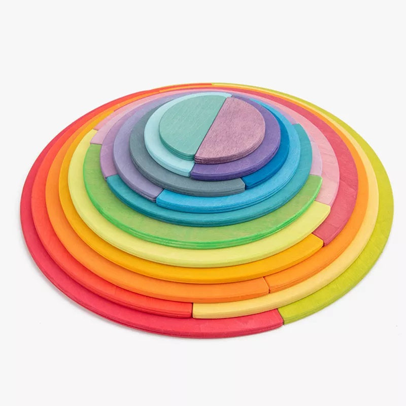 Woods™ - Endless Building Possibilities - Semicircular Disks