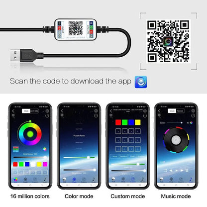 App-Controlled Christmas Tree Lights