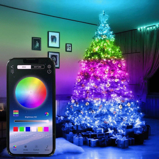 App-Controlled Christmas Tree Lights