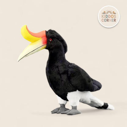 Rhinoceros Hornbill Bird Soft Stuffed Plush Toy