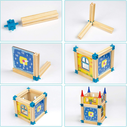 Woods – Sustainable & Creative – Wooden Building Set for Children