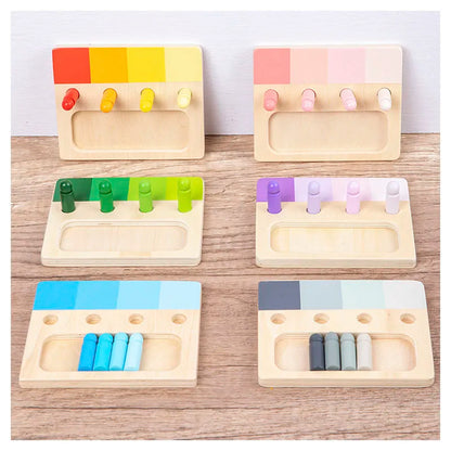 Woods™ - Colorful Montessori - Learning Fun Board