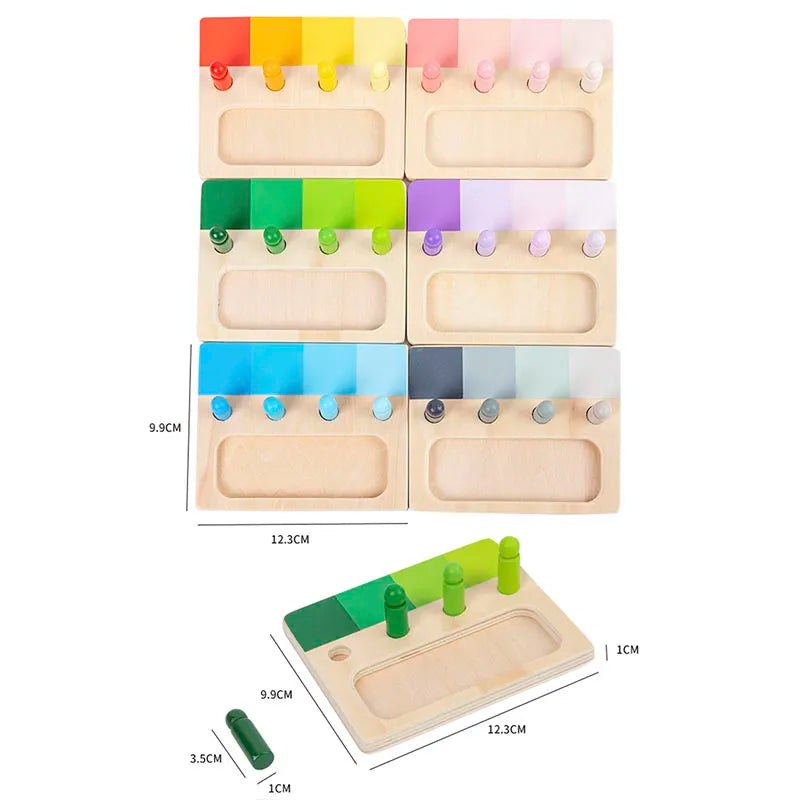 Woods™ - Colorful Montessori - Learning Fun Board