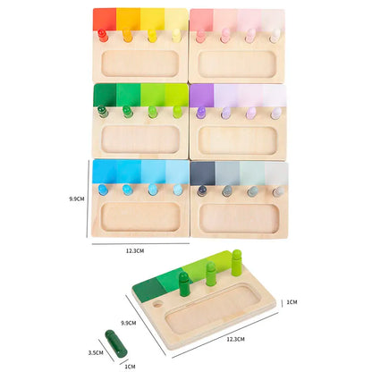 Woods™ - Colorful Montessori - Learning Fun Board