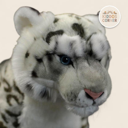 Snow Leopard Cat Soft Stuffed Plush Toy