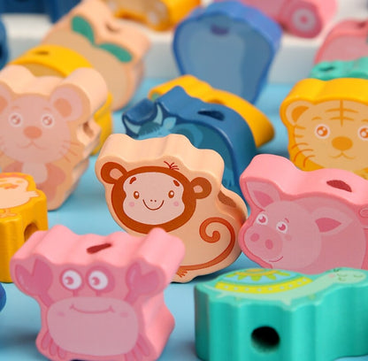 Woods™ - Improve Fine Motor Skills - Educational Bead Stringing