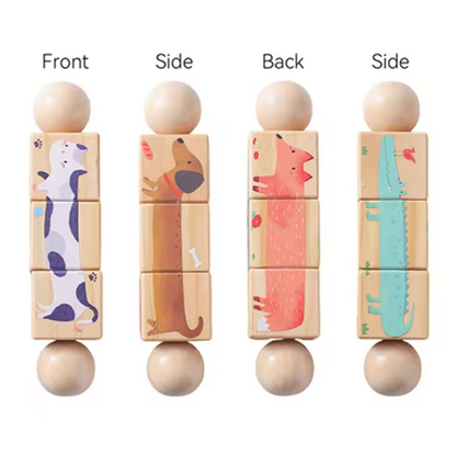 Woods™ - Spin & Learn - Rotating Toddler Puzzle