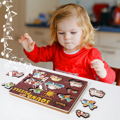 Sound Matching Game™ – Hear & Discover – Educational Puzzle