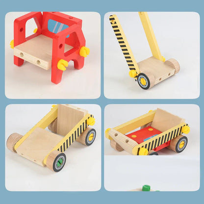 Woods™ - Fine Motor Skills & Coordination - Toy Construction Vehicle