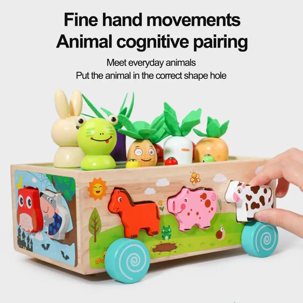 Woods™ - Fun Car Ride - Animal and Vegetable Puzzle