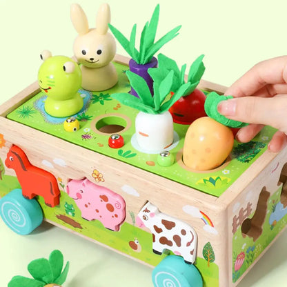 Woods™ - Fun Car Ride - Animal and Vegetable Puzzle