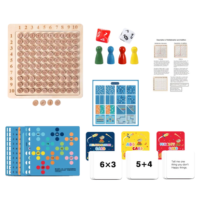 Woods™ - Learn Multiplication Through Play - Math Board Game