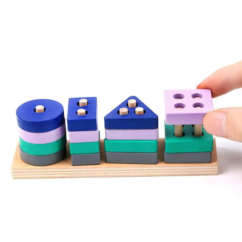 Woods™ – Building Blocks Fun – Geometric Blocks