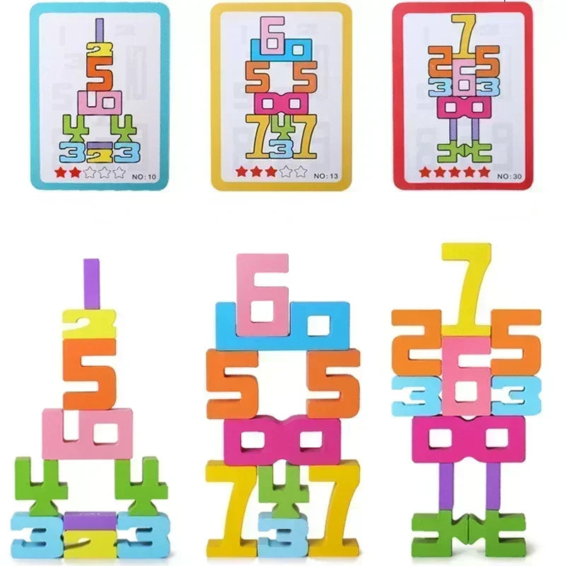 Brain Blocks – Stacking & Learning – Wooden Blocks Game