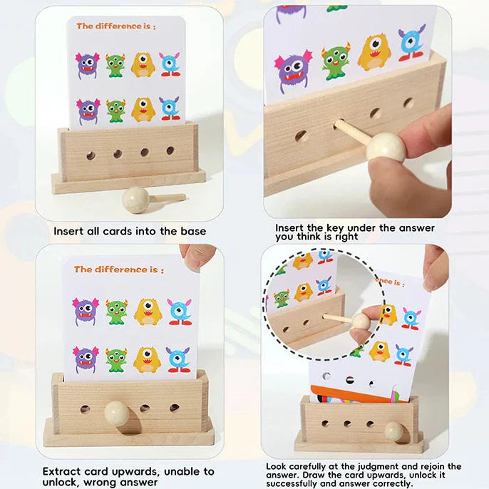 Logic Lock™ - Think logically - Sorting & Matching Puzzle