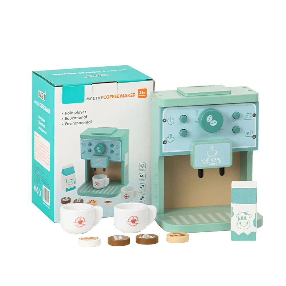 Woods™ - Many Cooking Fun - Wooden Children's Coffee Playset