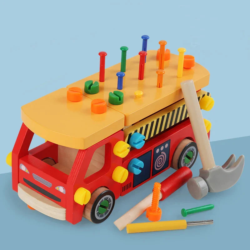Woods™ - Fine Motor Skills & Coordination - Toy Construction Vehicle