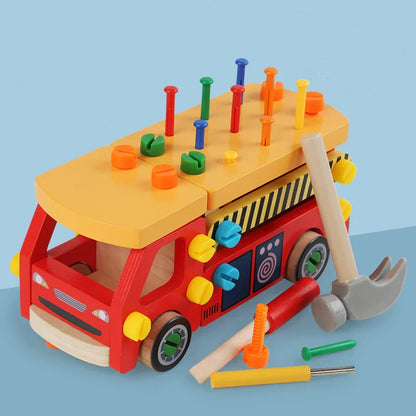 Woods™ - Fine Motor Skills & Coordination - Toy Construction Vehicle