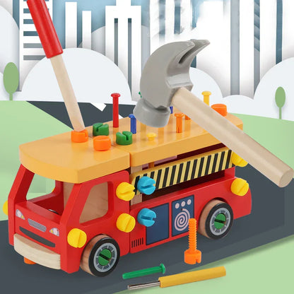 Woods™ - Fine Motor Skills & Coordination - Toy Construction Vehicle