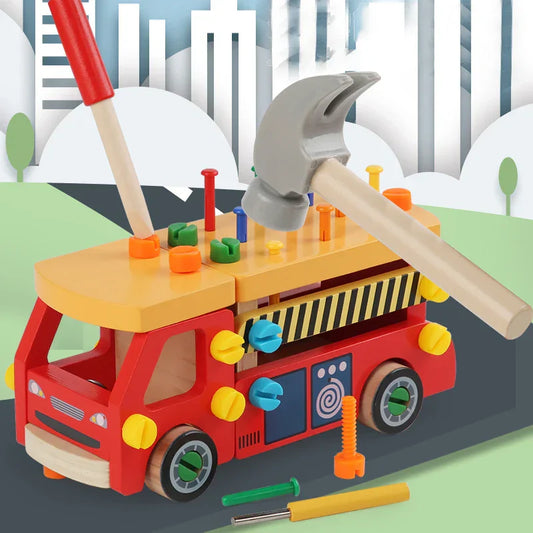 Woods™ - Fine Motor Skills & Coordination - Toy Construction Vehicle