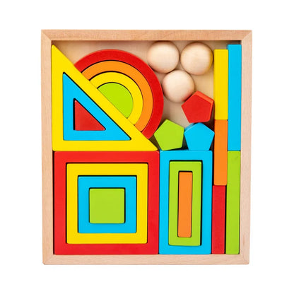 Woods™ - Colorful Explorations - Rainbow Stacking Toy