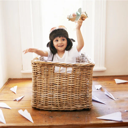 Woods™ - Promote Creativity & Motor Skills - Wooden Montessori Airplane Toys