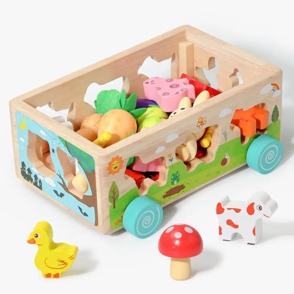 Woods™ - Fun Car Ride - Animal and Vegetable Puzzle