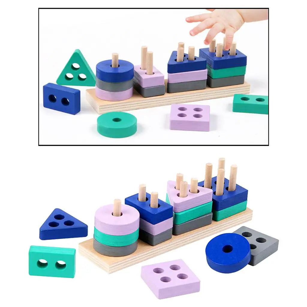 Woods™ – Building Blocks Fun – Geometric Blocks