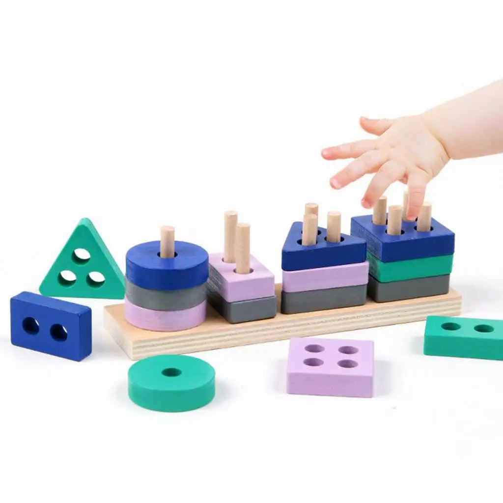 Woods™ – Building Blocks Fun – Geometric Blocks