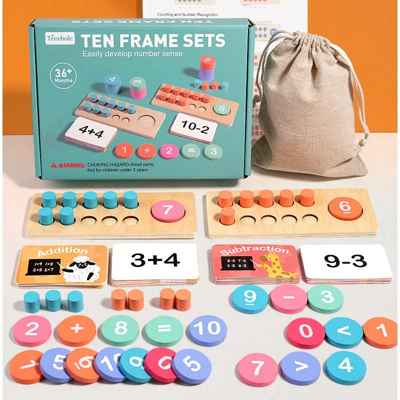 Woods™ - Make Math Easy - Calculation Playset for Children