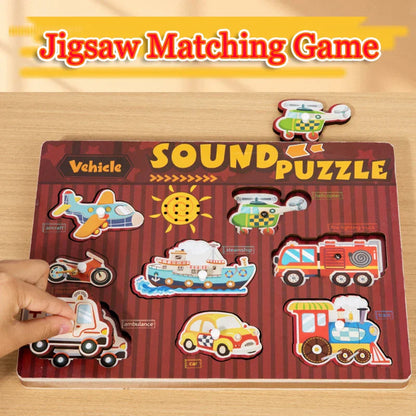 Sound Matching Game™ – Hear & Discover – Educational Puzzle