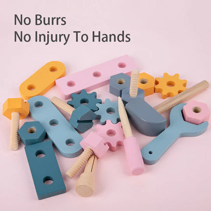 Woods™ - Creative & Problem Solving - Wooden Toolbox