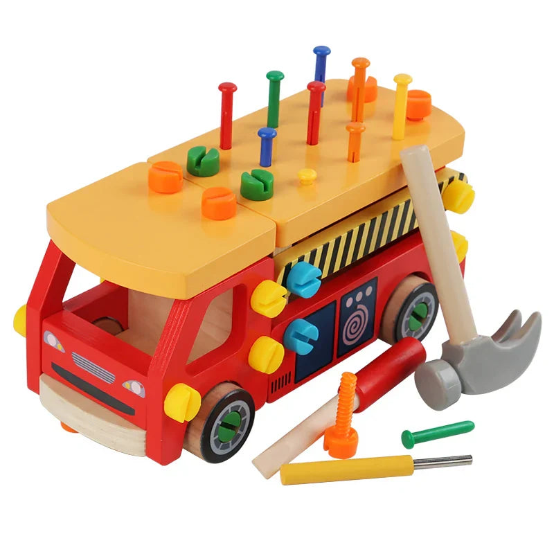 Woods™ - Fine Motor Skills & Coordination - Toy Construction Vehicle