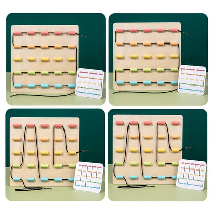 Tangle Toys™ - Knots & Colors - Pattern Making with Rope