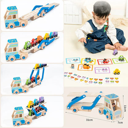 CargoMatch – Creative & Educational – Wooden Truck
