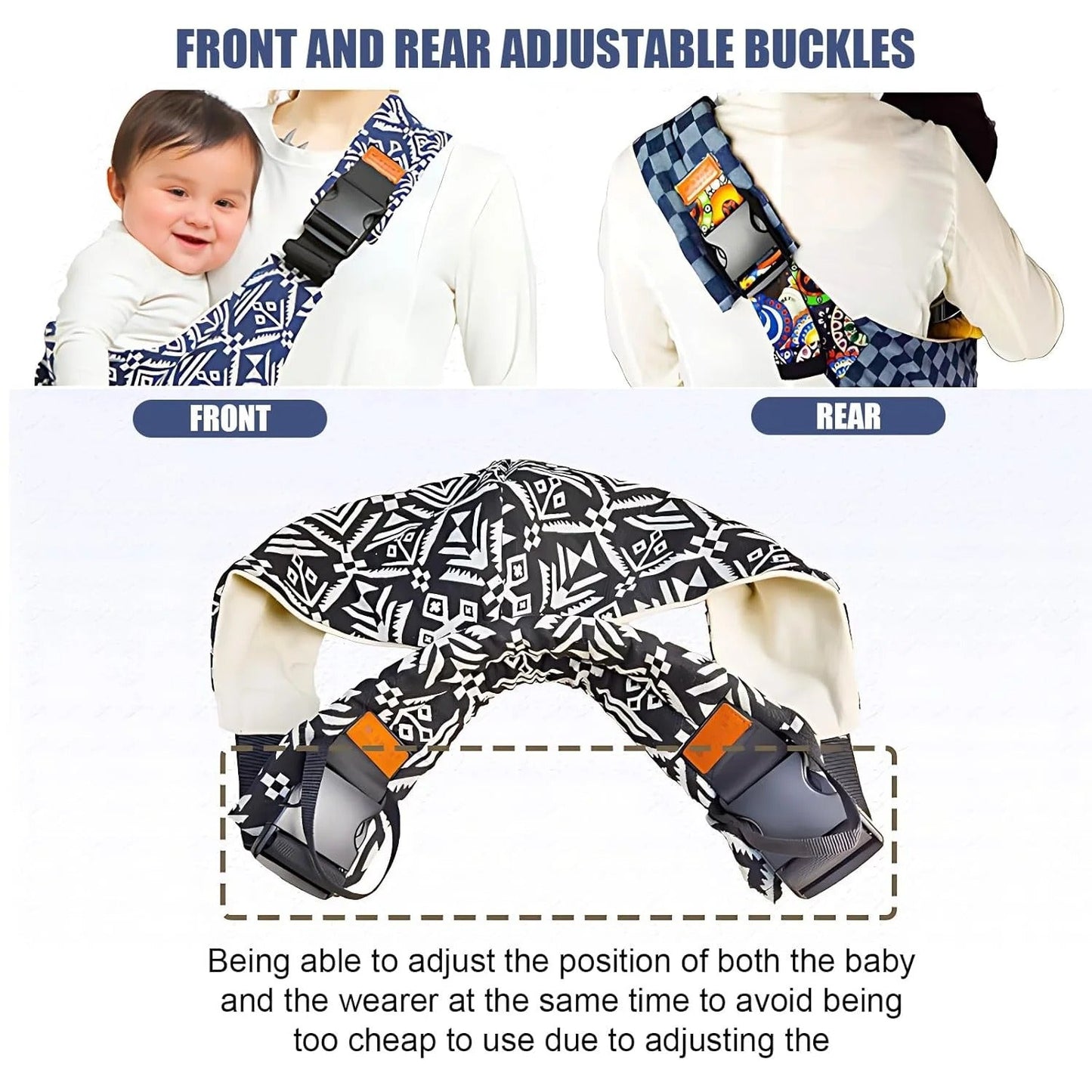 Baby Carry Sling™ | Adjustable baby carrier - Hip carrier