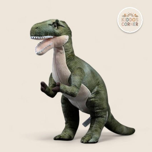 Green Tyrannosaurus T-Rex Dinosaur Soft Stuffed Plush Toy
