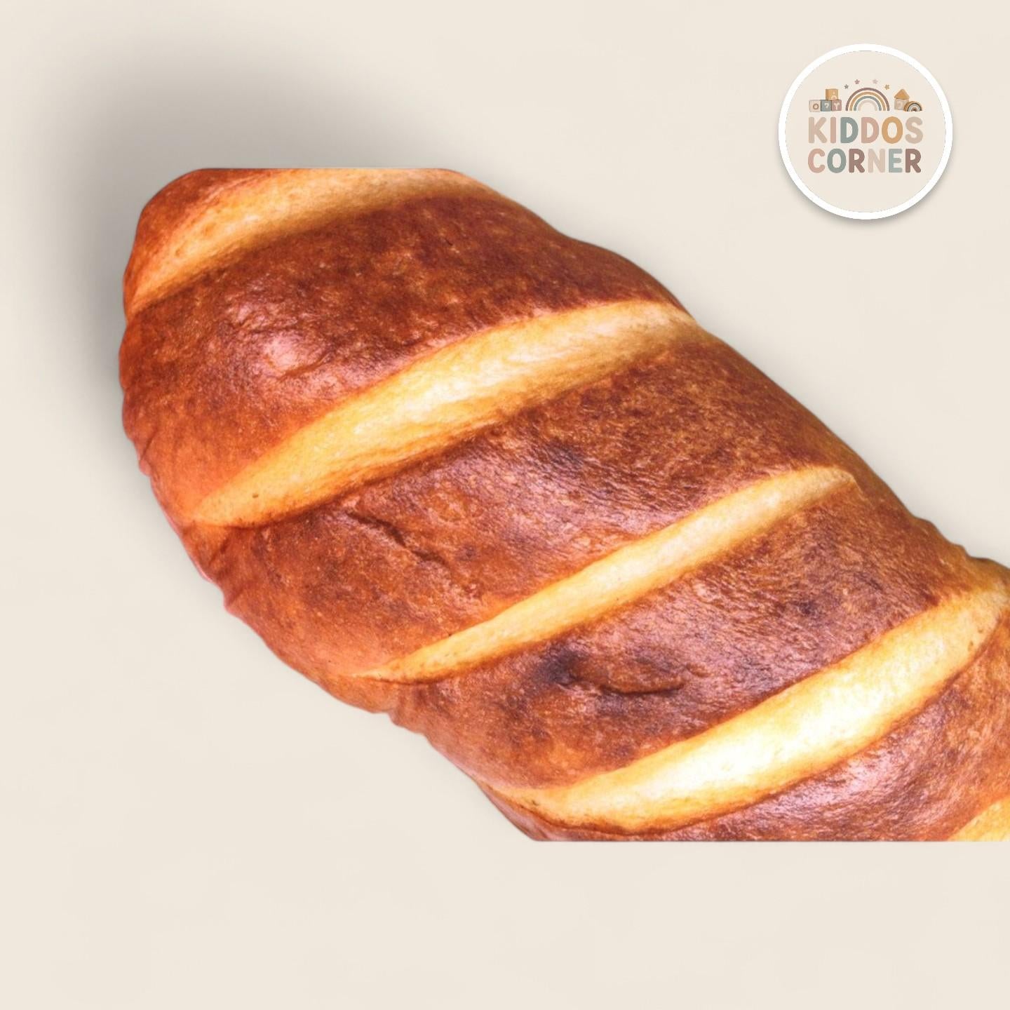 Giant Bread Loaf Soft Plush Cushion Pillow Toy