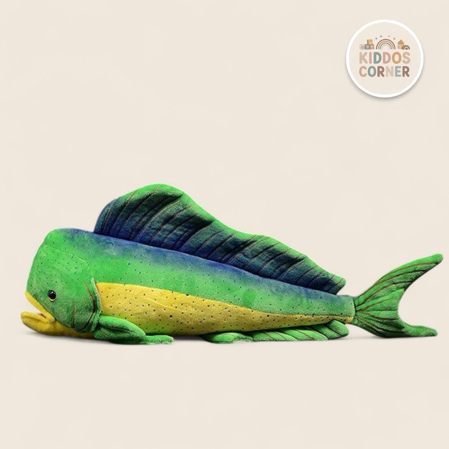 Mahi Mahi Dorado Dolphinfish Soft Stuffed Plush Toy