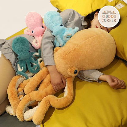 Colored Octopus Soft Stuffed Plush Toy