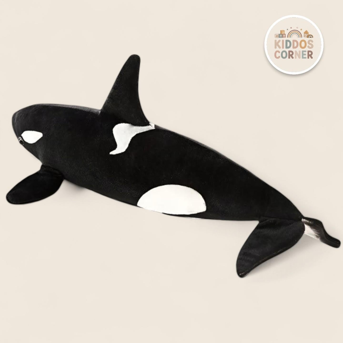 Large Orca Killer Whale Soft Stuffed Plush Toy