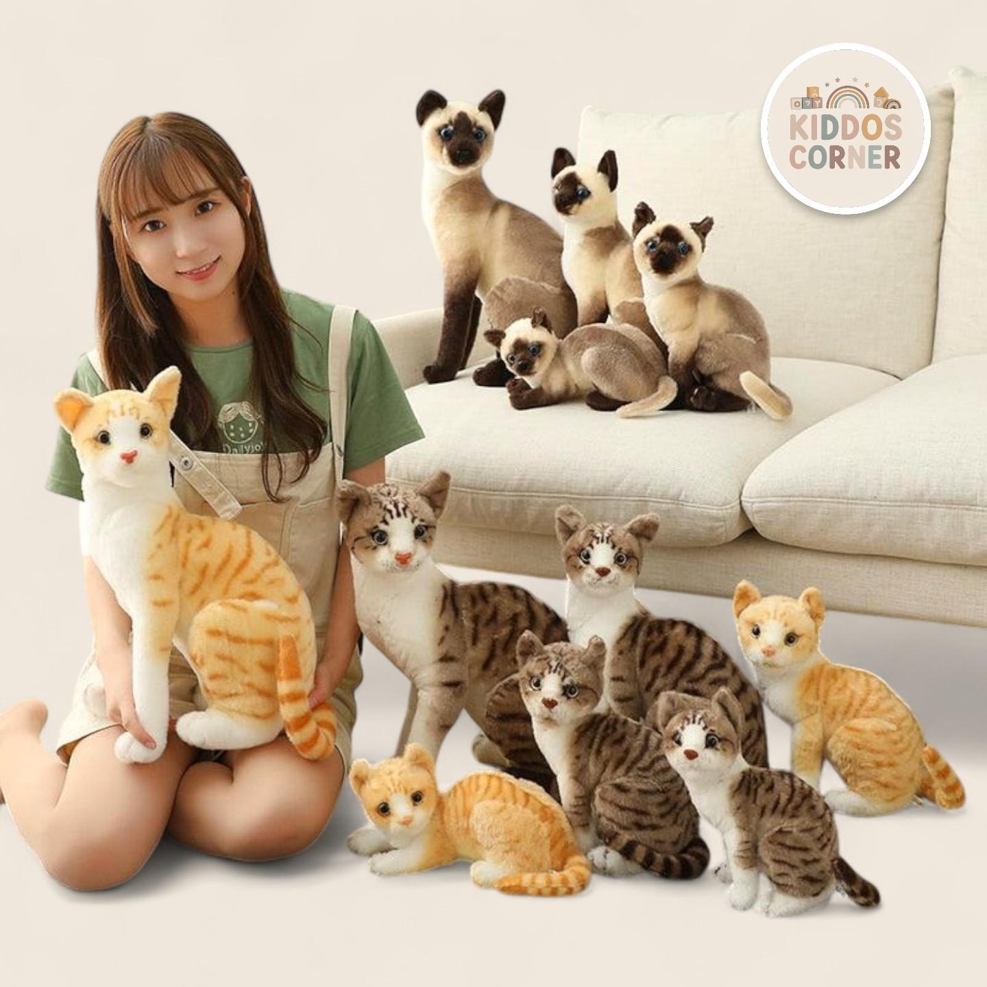 Cat Soft Stuffed Plush Decor Toy