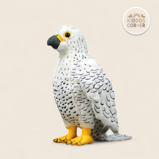 Gyrfalcon Bird Soft Stuffed Plush Toy
