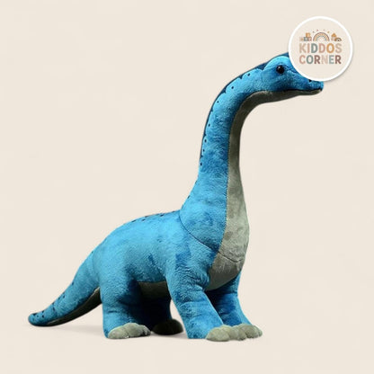 Blue Brachiosaurus Soft Stuffed Plush Toy