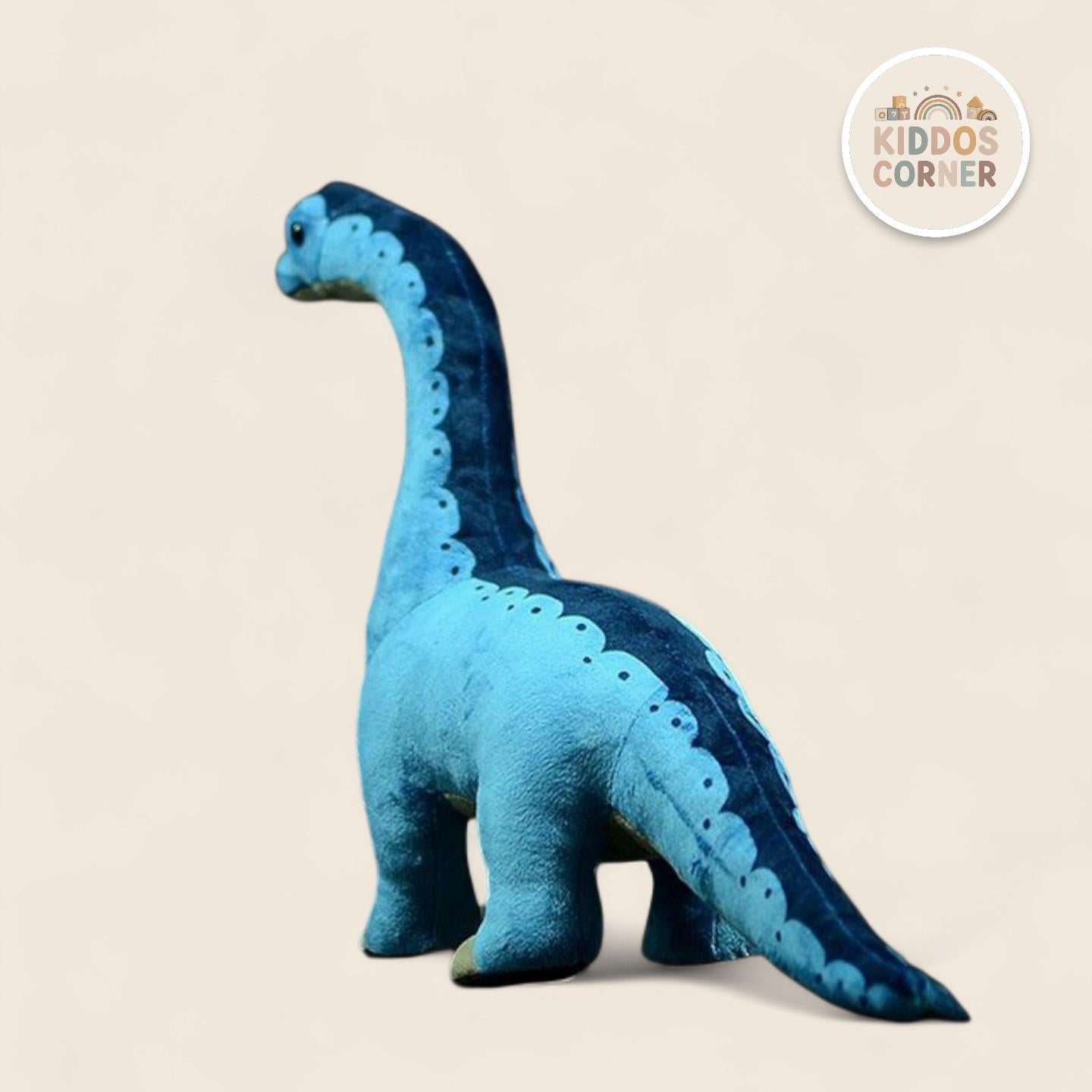 Blue Brachiosaurus Soft Stuffed Plush Toy