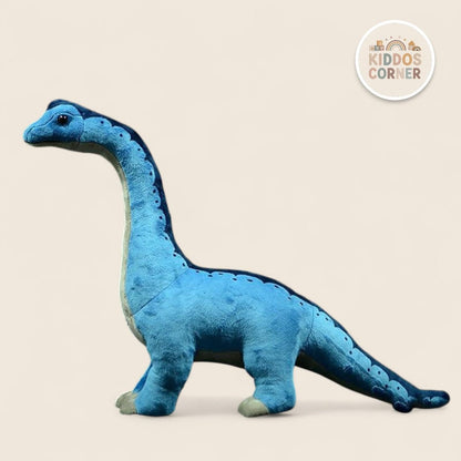 Blue Brachiosaurus Soft Stuffed Plush Toy