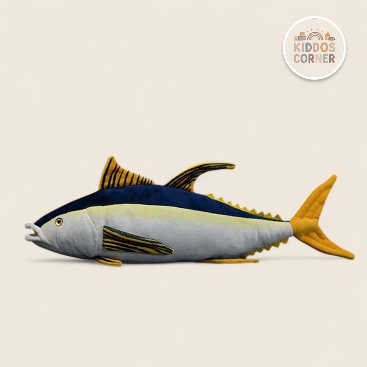 Yellowfin Tuna Fish Soft Stuffed Plush Toy