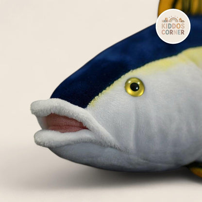 Yellowfin Tuna Fish Soft Stuffed Plush Toy