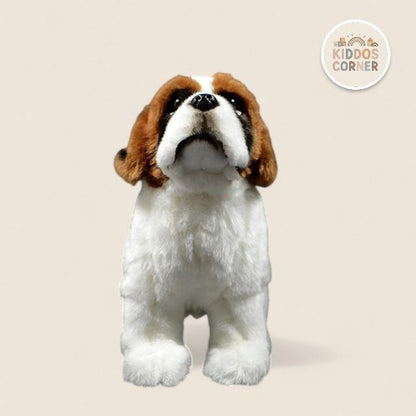 Saint Bernard Puppy Dog Soft Stuffed Plush Toy